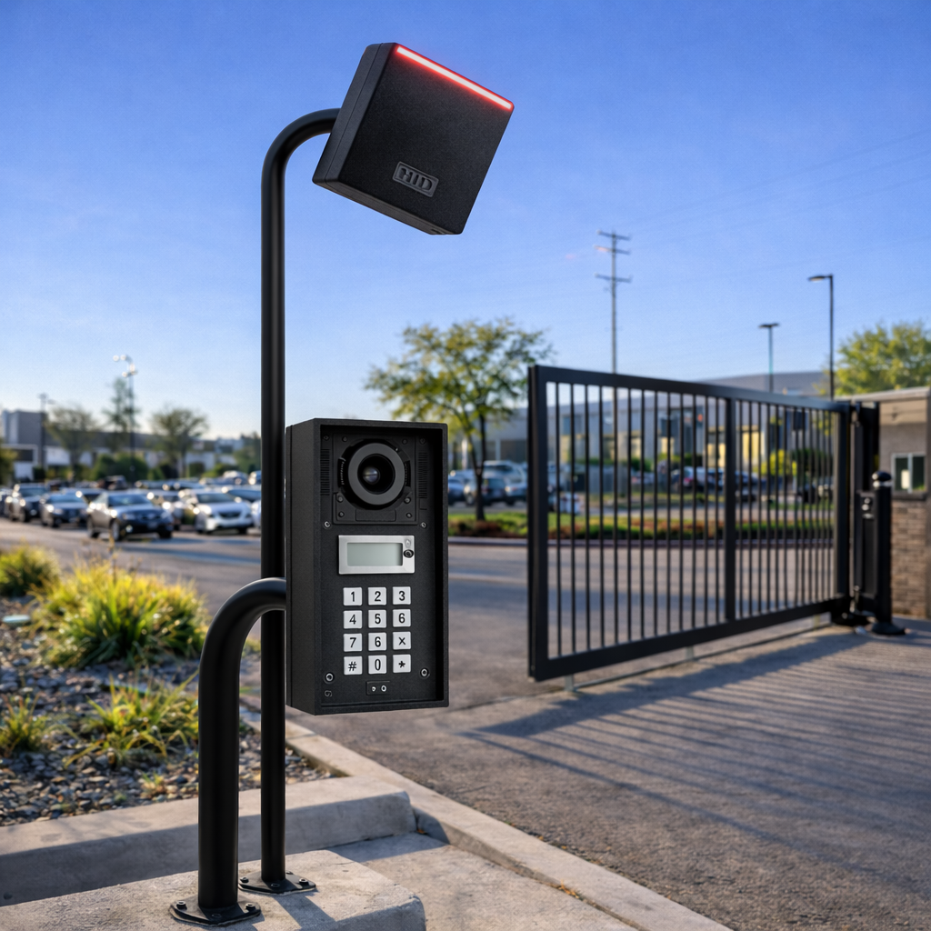 HID R90 long range with 2N and Gate